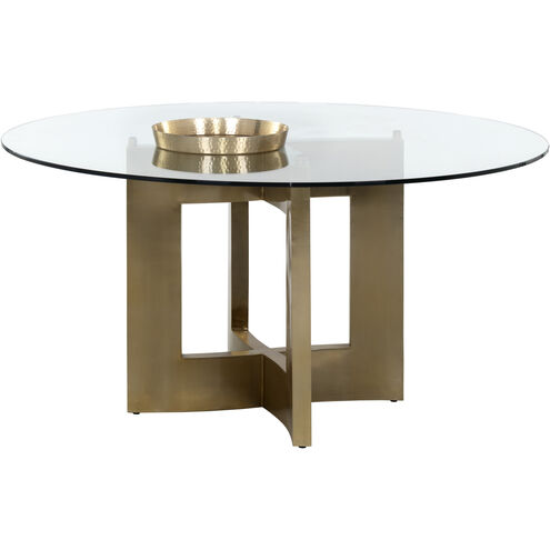 Lianne Gold Dining Table Base